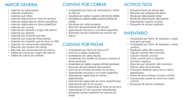 Tareas de smart Analyzer