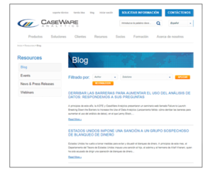 Blog CaseWare