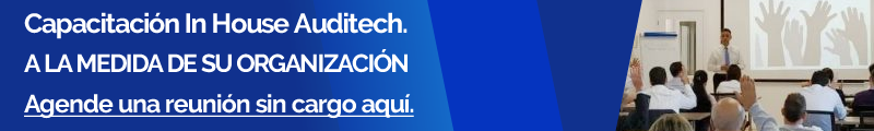 Capacitación In House Auditech. Agende una reunión sin cargo